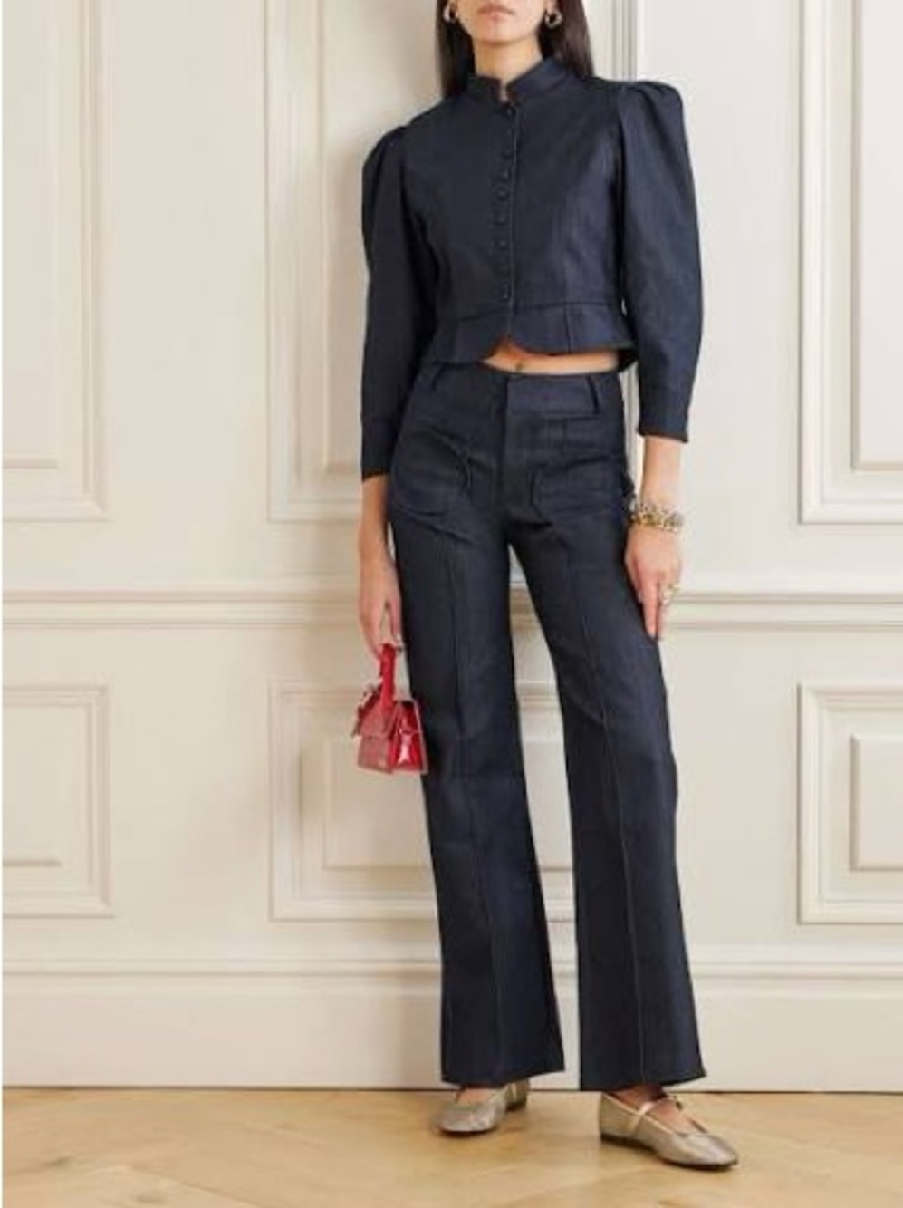Destree Olafur Denim Tailored Pants